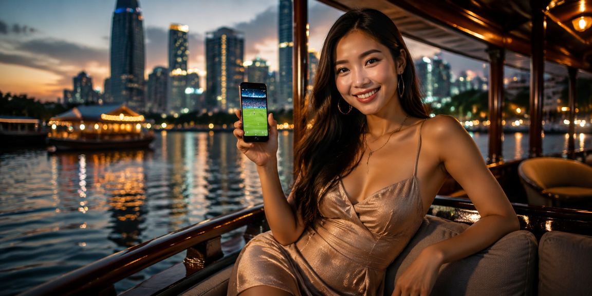 Người chơi cá cược bóng đá tại vùng Mekong